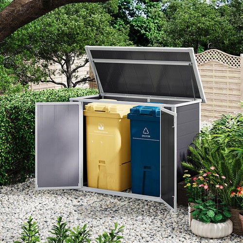 Double wheelie bin - double,