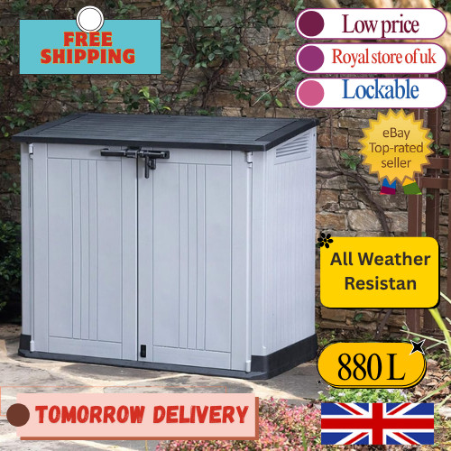Large keter store - keter, garden