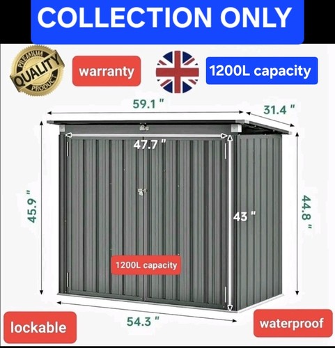 Large store garden lockable - large,
