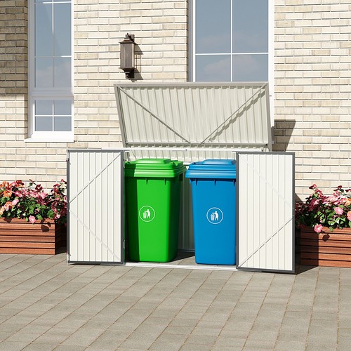 Large metal outdoor storage - large,