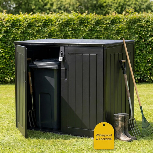 Lockable weatherproof garden - weatherproof,
