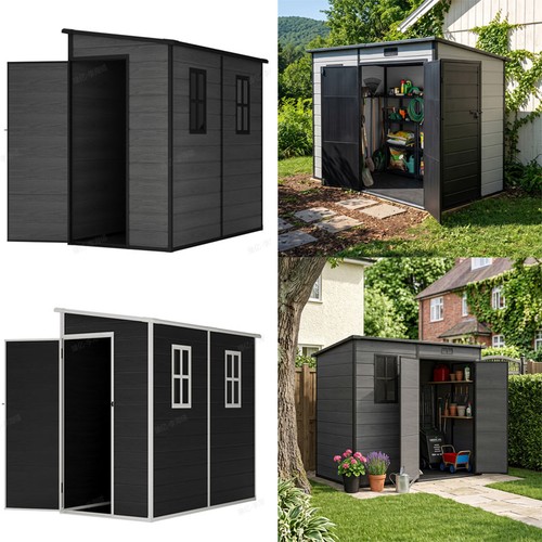 Outdoor storage shed 8x4 - shed,