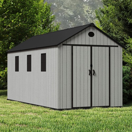 16x8 12x8 8x8ft plastic garden - 12x8,