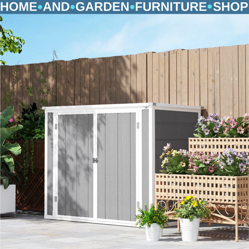 Outdoor double bin - double, storage