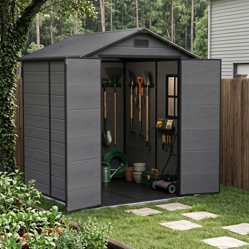 Plastic garden tool storage - tool,