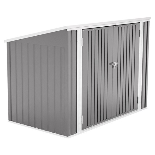 Outdoor lockable bicycle shed - lockable,