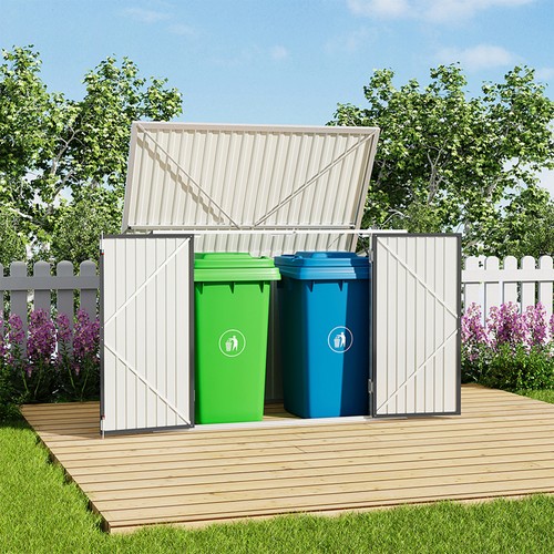 Large lockable storage shed - lockable,