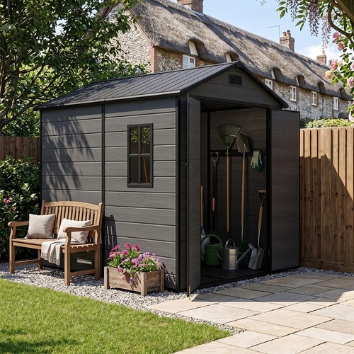 6x8ft garden shed - 6x8ft,