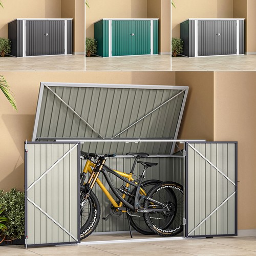 Storage shed wheelie bin store - storage,